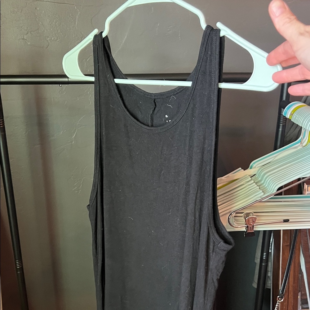 a new day Black Tank Top